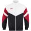 Afbeeldingen van Vest Retro zwart/wit/rood